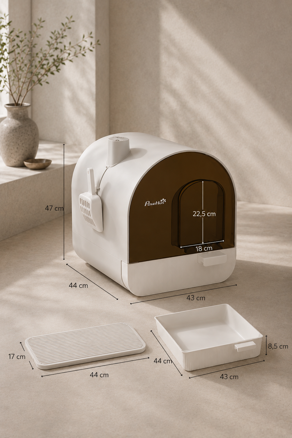 KATSHU™ Sculptural Litter Box